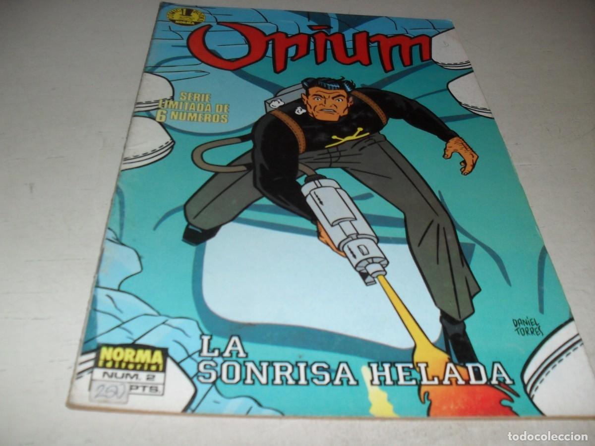 C&oacute;mics: OPIUM N&ordm; 2 LA SONRISA HELADA,DE DANIEL TORRES,(DE 6).,1989 - Foto 1