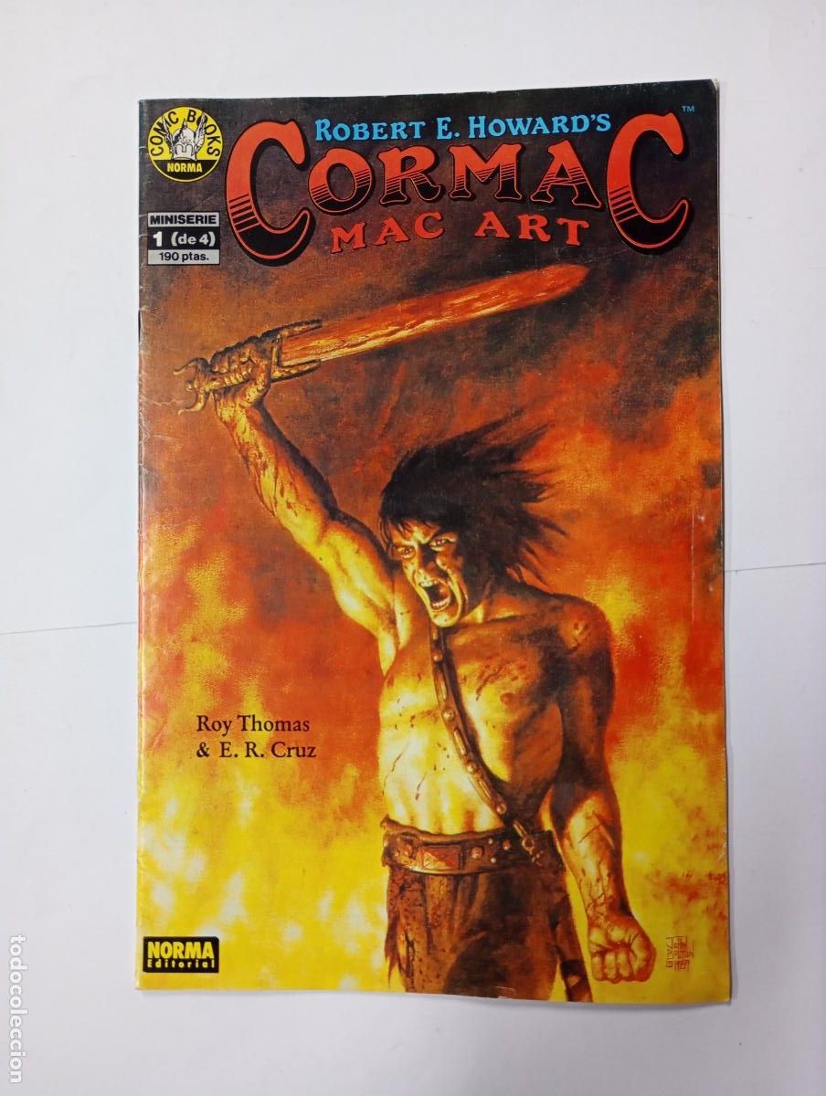 C&oacute;mics: CORMAC. MAC ART. N&ordm; 1 DE 4 . NORMA EDITORIAL. ROBERT E. HOWARDS. TDKR35 - Foto 1