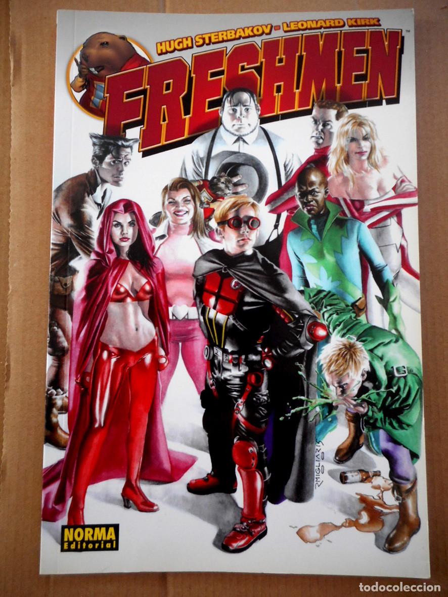 C&oacute;mics: FRESHMEN N&ordm;2 (NORMA - MARZO 2007) HUG STERBAKOV - LEONARD KIRK - Foto 1