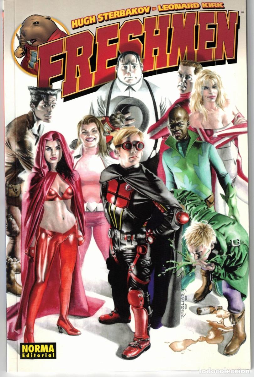 C&oacute;mics: Freshmen - Norma editorial - Lote de 2 - Hug Stebakov - Leonard Kirk - Foto 3