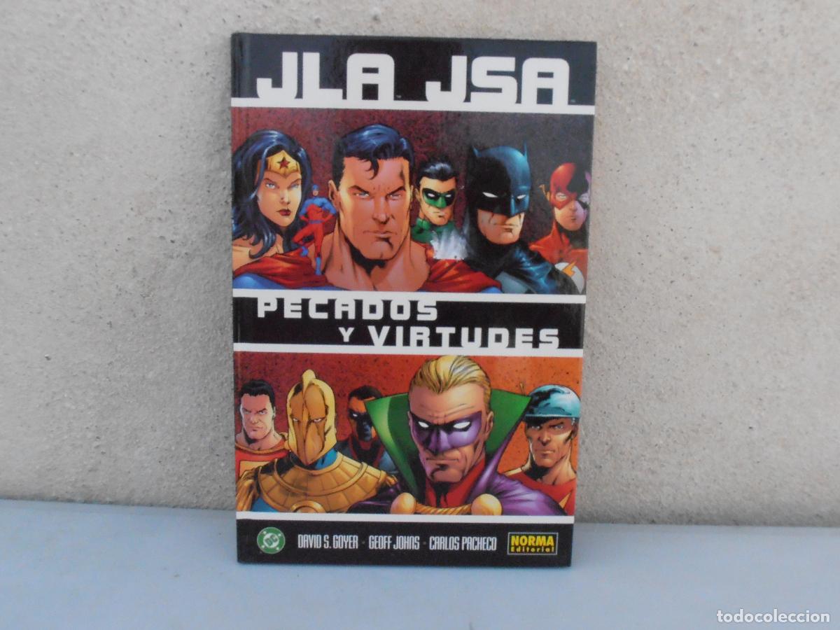 C&oacute;mics: COMIC, DC, JLA JSA, PECADOS Y VIRTUDES, NORMA EDITORIAL - Foto 1