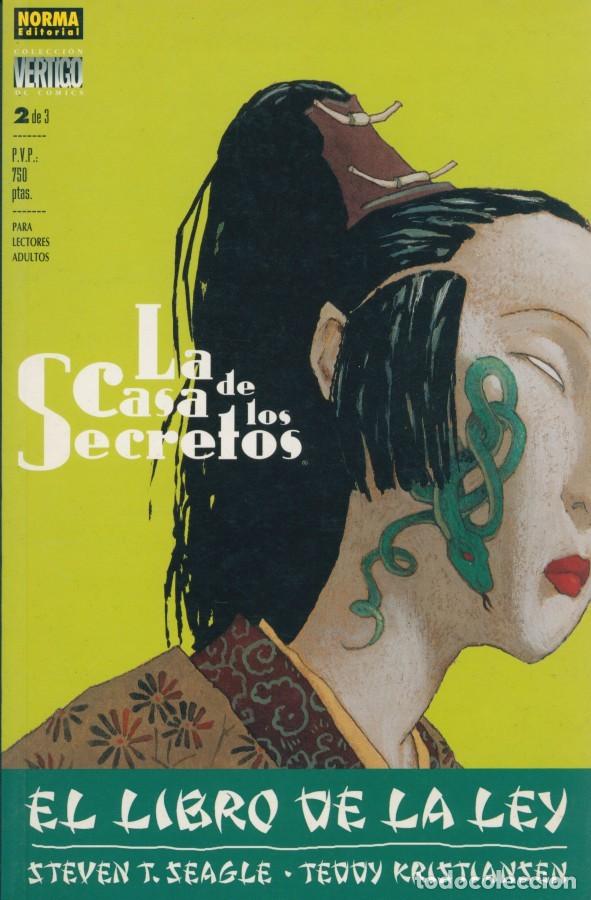 C&oacute;mics: Tomo LA CASA DE LOS SECRETOS - EL LIBRO DE LA LEY n&ordm; 2 (NORMA) - Foto 1