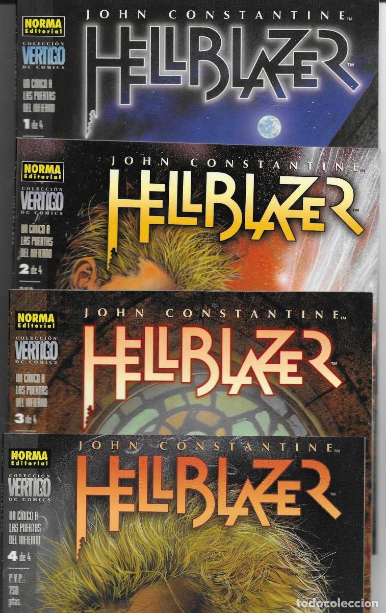 C&oacute;mics: CONSTANTINE - HELLBLAZER - UN CINICO A LAS PUERTAS DEL INFIERNO - 1, 2, 3 y 4 NORMA / VERTIGO - Foto 1