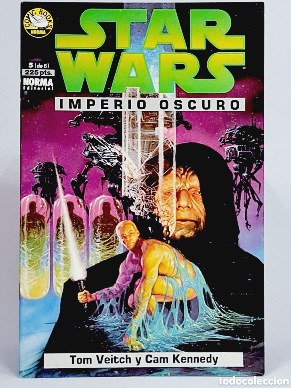 C&oacute;mics: C&Oacute;MIC EXCELENTE STAR WARS 5 IMPERIO OSCURO NORMA EDITORIAL GRAPA - Foto 1