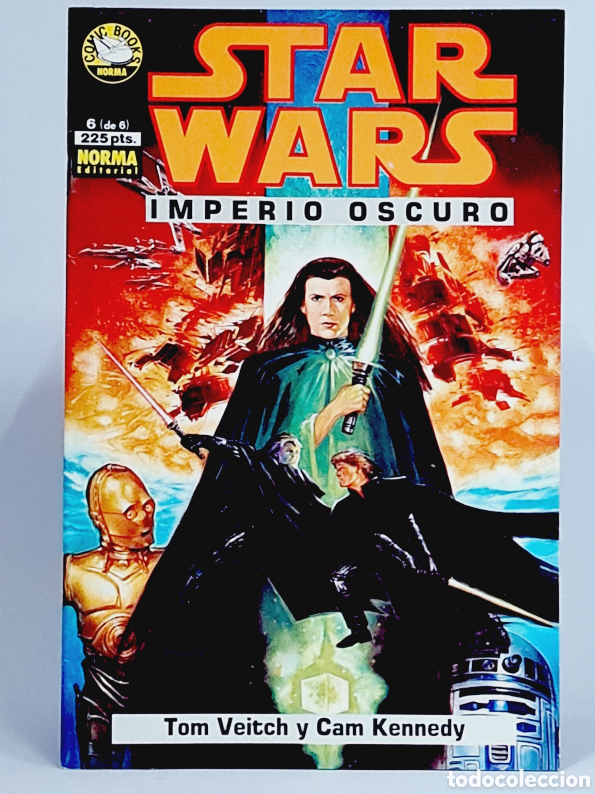 C&oacute;mics: C&Oacute;MIC EXCELENTE STAR WARS 6 IMPERIO OSCURO NORMA EDITORIAL GRAPA - Foto 1
