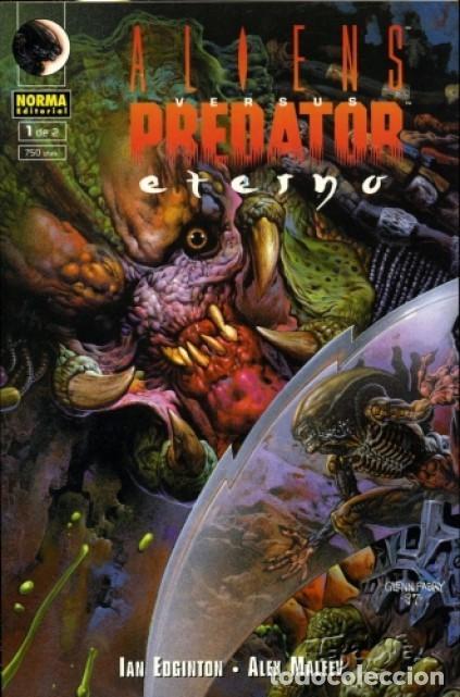 C&oacute;mics: ALIENS VERSUS PREDATOR ETERNO N&ordm; 1 - NORMA - ESTADO EXCELENTE - Foto 1