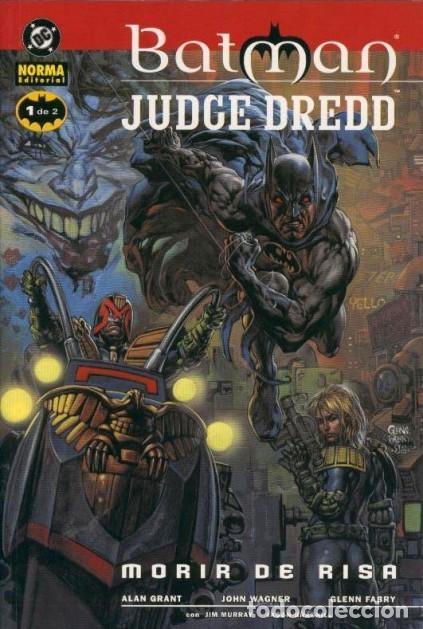 C&oacute;mics: BATMAN / JUDGE DREDD MORIR DE RISA N&ordm; 1 - NORMA - ESTADO EXCELENTE - Foto 1