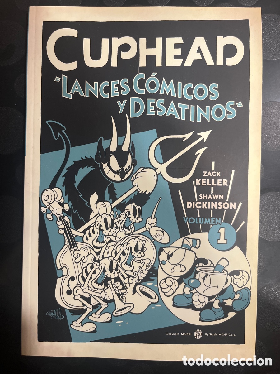 C&oacute;mics: CUPHEAD VOL.1 LANCES C&Oacute;MICOS Y DESATINOS ( 2020/2025 ) - Foto 1