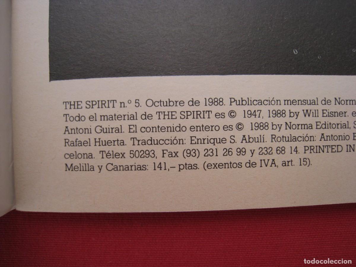 C&oacute;mics: THE SPIRIT - N&ordm; 5 - NORMA EDITORIAL. - Foto 8