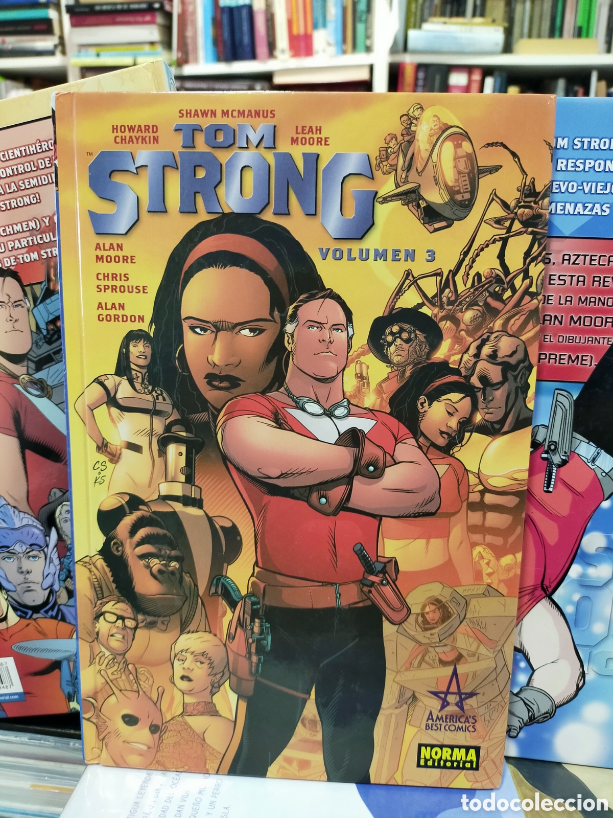 C&oacute;mics: TOM STRONG - VOLUMEN 1, 2 y 3 - ALAN MOORE - Foto 3