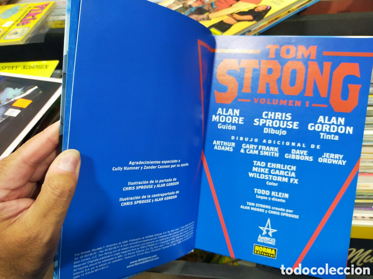 C&oacute;mics: TOM STRONG - VOLUMEN 1, 2 y 3 - ALAN MOORE - Foto 7