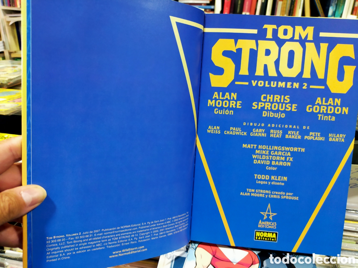C&oacute;mics: TOM STRONG - VOLUMEN 1, 2 y 3 - ALAN MOORE - Foto 8