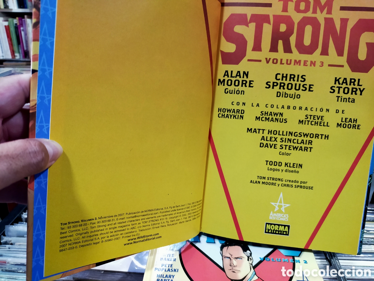 C&oacute;mics: TOM STRONG - VOLUMEN 1, 2 y 3 - ALAN MOORE - Foto 9