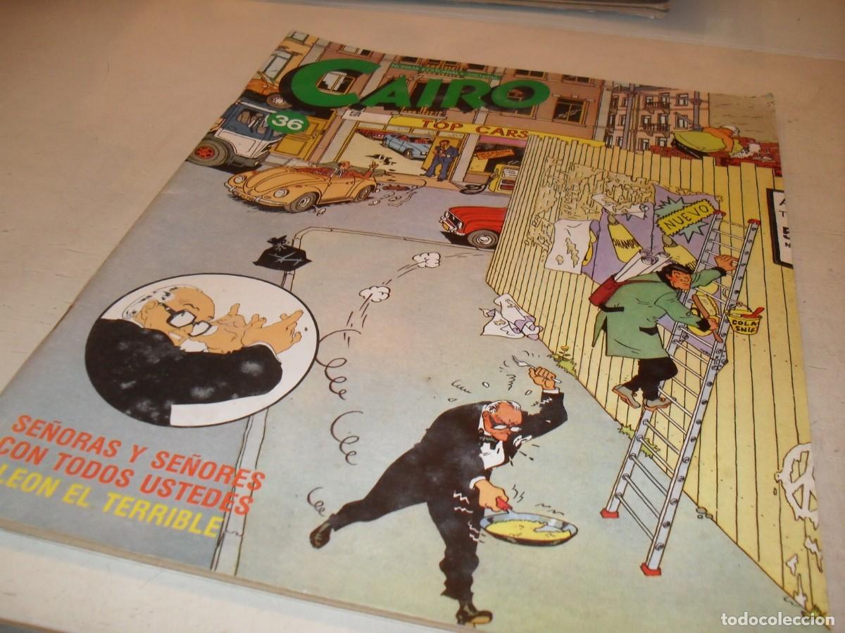 C&oacute;mics: CAIRO N&ordm; 36 CON LEON EL TERRIBLE,(DE 75).NORMA,1981 - Foto 1