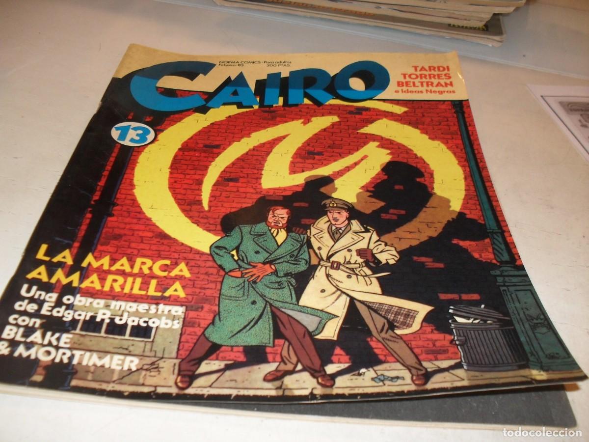 C&oacute;mics: CAIRO N&ordm; 13 CON LA MARCA AMARILLA,DE EDGAR P.JACOBS,(DE 75).NORMA,1981 - Foto 1