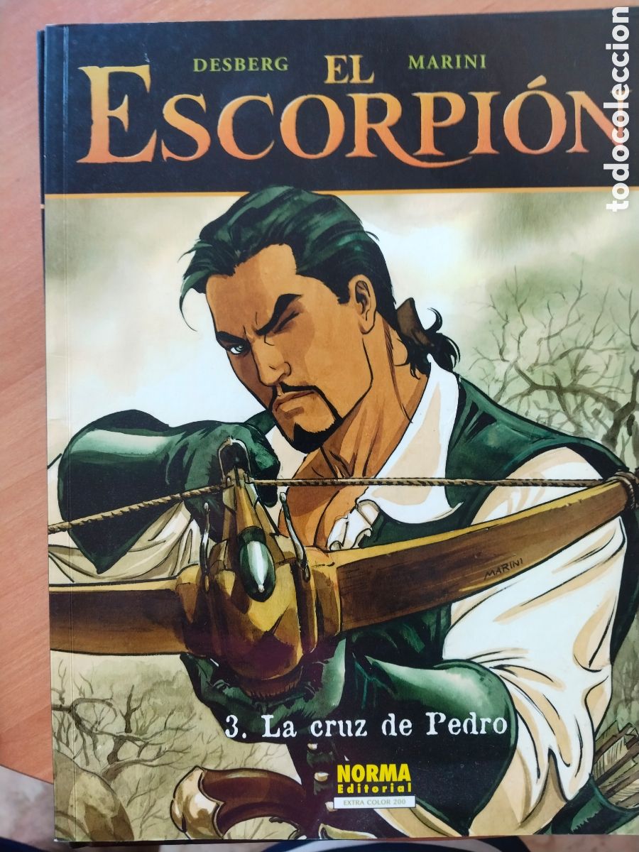 C&oacute;mics: Escorpi&oacute;n 3. La Cruz de Pedro. Desberg y Marini - Foto 1