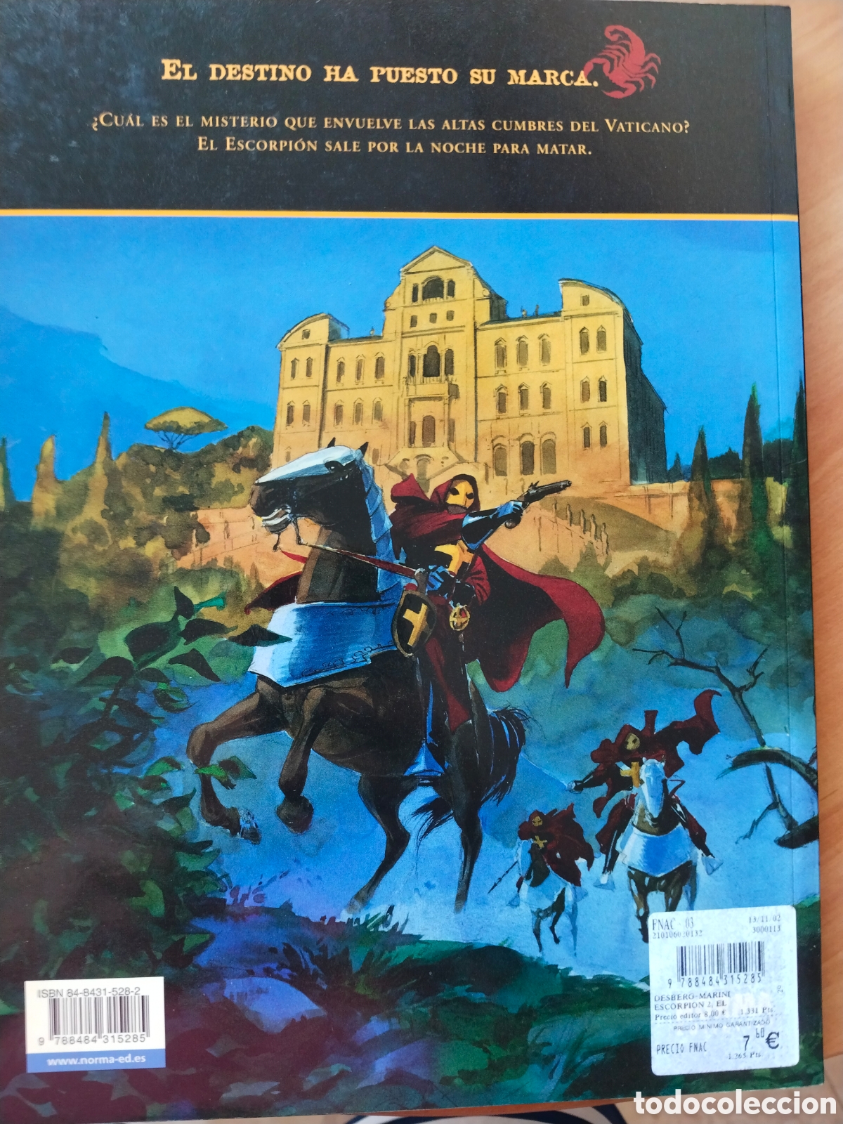 C&oacute;mics: Escorpi&oacute;n 2. El Secreto del Papa. Desberg y Marini - Foto 2