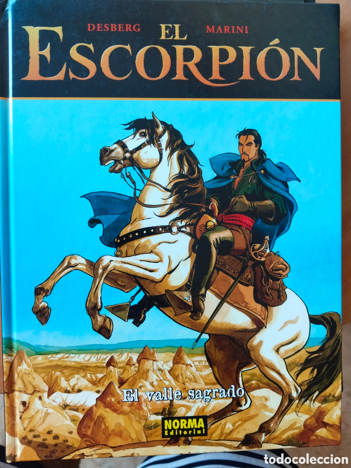 C&oacute;mics: Escorpi&oacute;n 5. El Valle Sagrado. Desberg y Marini - Foto 1