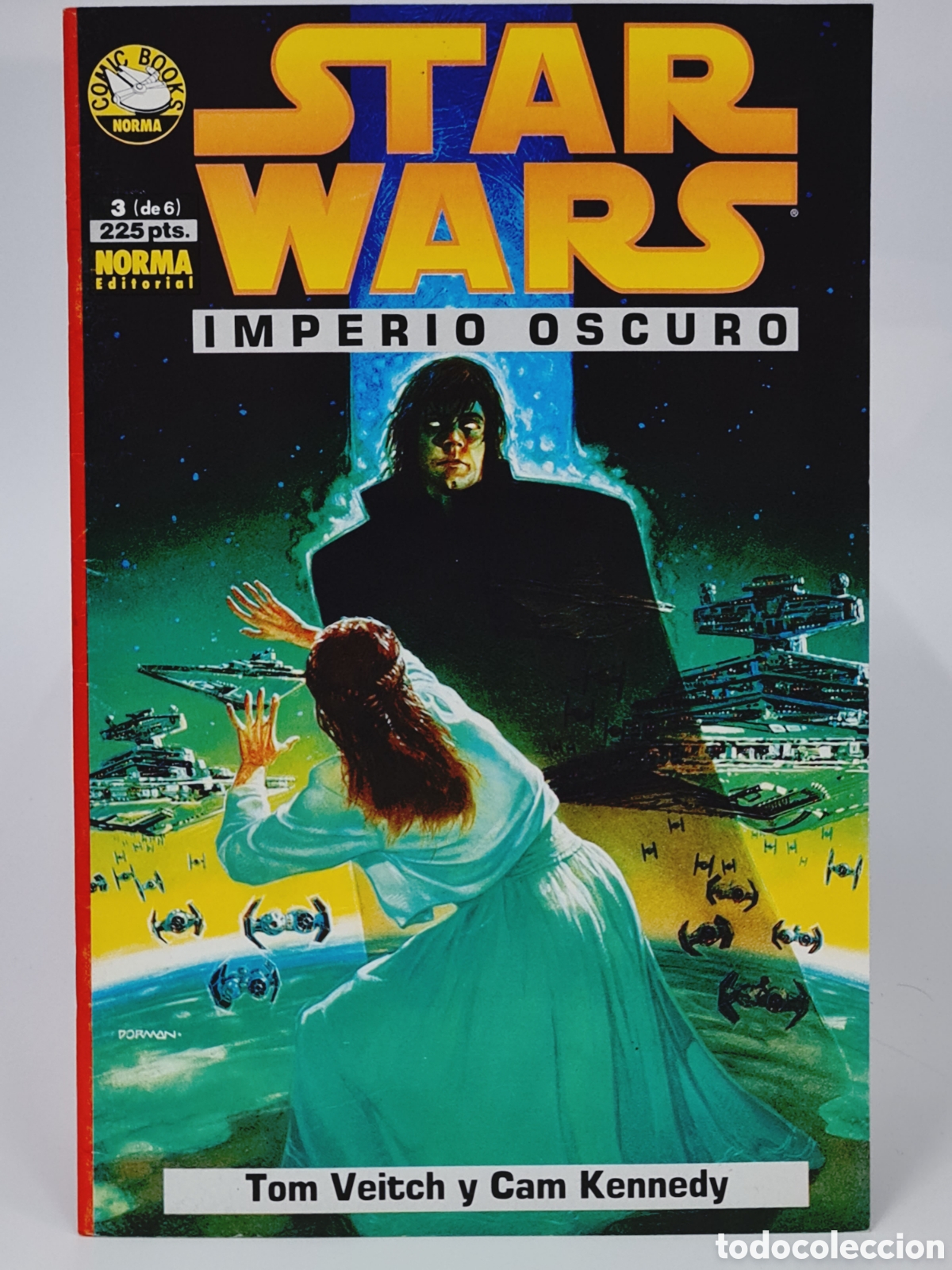 C&oacute;mics: C&Oacute;MIC CASI EXCELENTE STAR WARS 3 IMPERIO OSCURO NORMA GRAPA - Foto 1