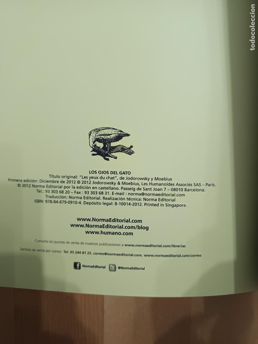 C&oacute;mics: Los Ojos Del Gato MOEBIUS limitado 500 ejem - Foto 11