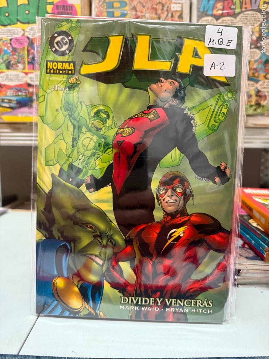C&oacute;mics: JLA EDITORIAL NORMA NUMERO 4 MUY BUEN ESTADO - Foto 1