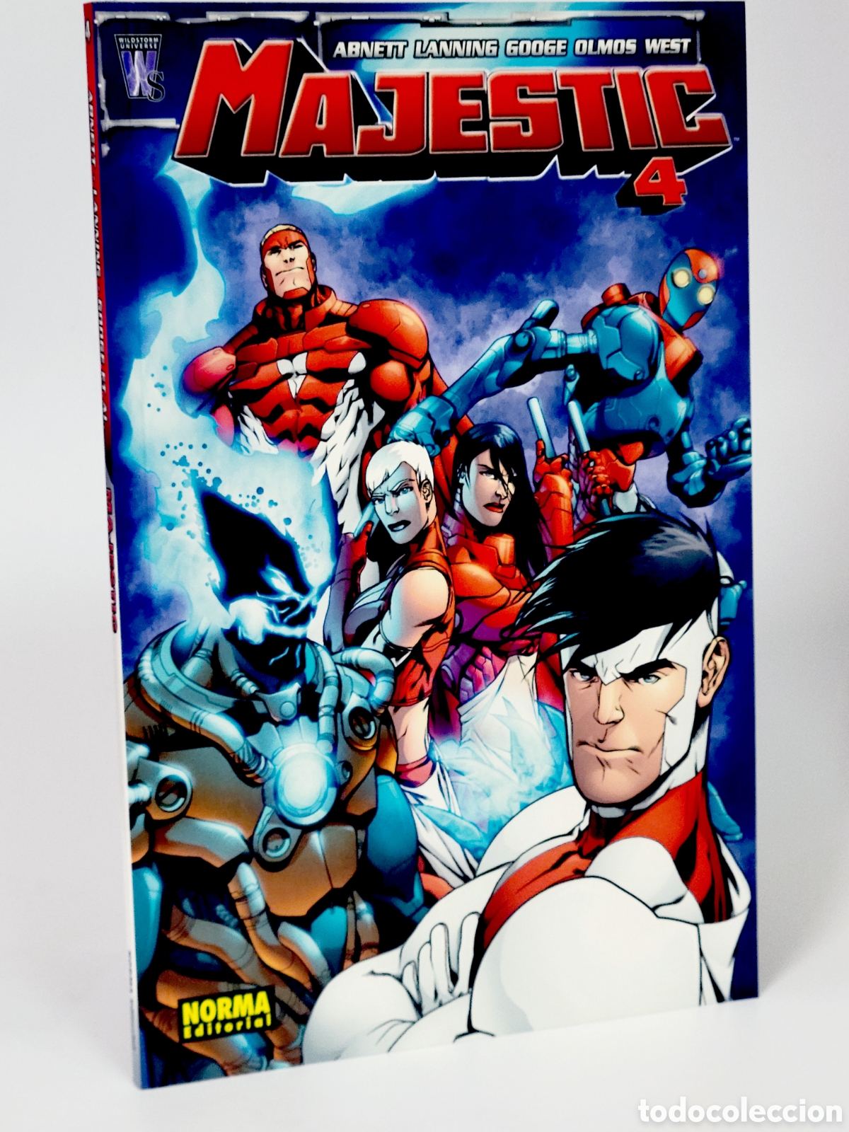 C&oacute;mics: C&Oacute;MIC DE KIOSCO MAJESTIC 4 DC C&Oacute;MICS EDITORIAL NORMA - Foto 1
