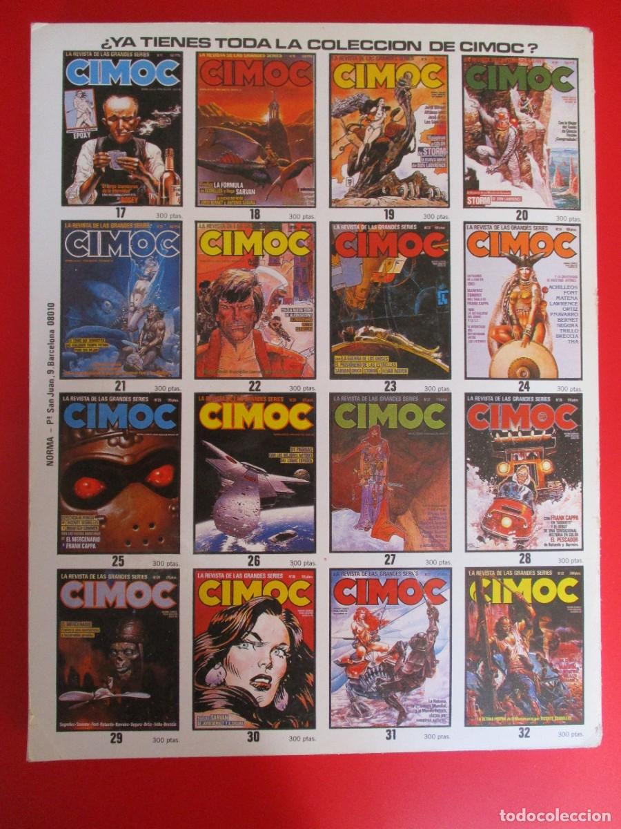C&oacute;mics: CIMOC (1981, NORMA) VARIANTE 15 &middot; 1985 &middot; CIMOC - Foto 3