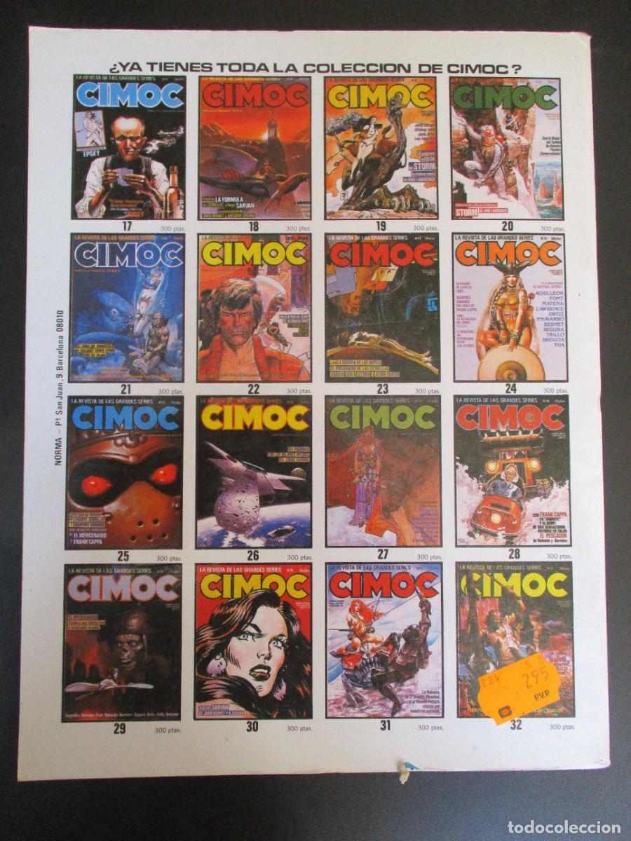 C&oacute;mics: CIMOC (1981, NORMA) VARIANTE 18 &middot; 1985 &middot; CIMOC - Foto 3