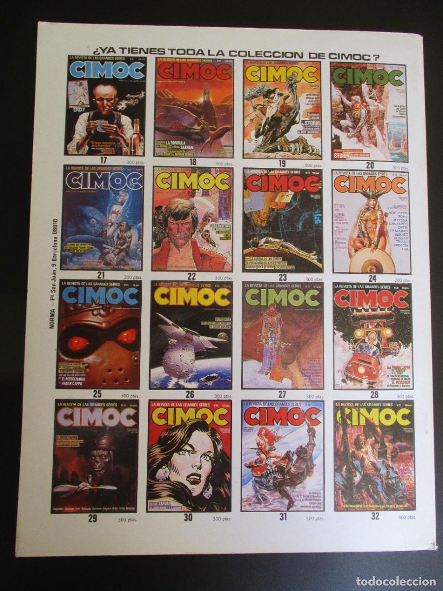 C&oacute;mics: CIMOC (1981, NORMA) VARIANTE 20 &middot; 1986 &middot; CIMOC - Foto 3