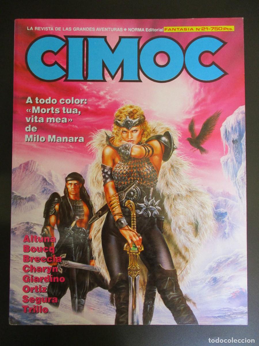 C&oacute;mics: CIMOC (1981, NORMA) VARIANTE 21 &middot; 1986 &middot; CIMOC - Foto 1
