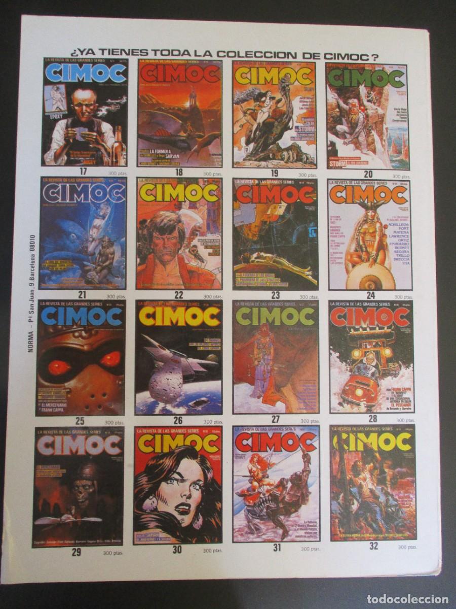 C&oacute;mics: CIMOC (1981, NORMA) VARIANTE 21 &middot; 1986 &middot; CIMOC - Foto 3