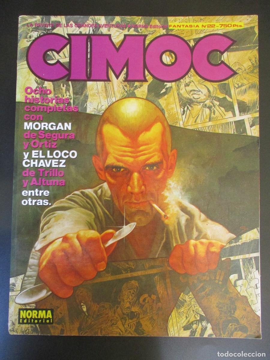 C&oacute;mics: CIMOC (1981, NORMA) VARIANTE 22 &middot; 1986 &middot; CIMOC - Foto 1