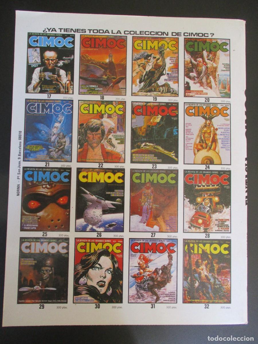 C&oacute;mics: CIMOC (1981, NORMA) VARIANTE 22 &middot; 1986 &middot; CIMOC - Foto 3
