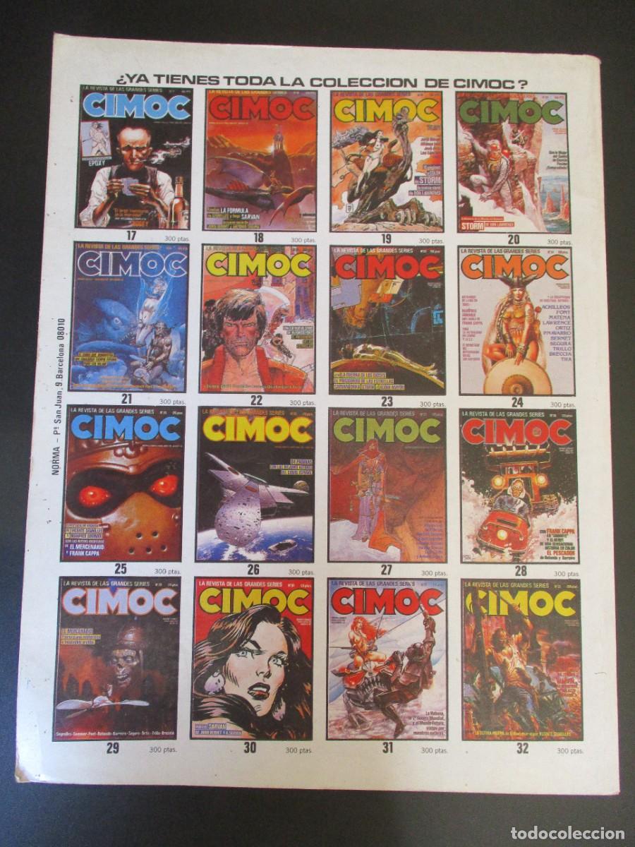 C&oacute;mics: CIMOC (1981, NORMA) VARIANTE 23 &middot; 1986 &middot; CIMOC - Foto 3