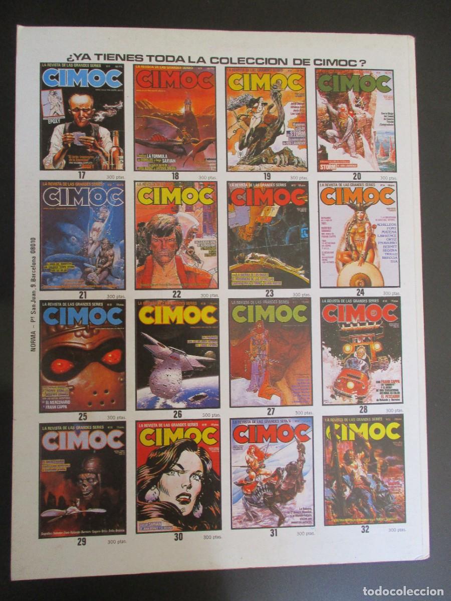 C&oacute;mics: CIMOC (1981, NORMA) VARIANTE 28 &middot; 1986 &middot; CIMOC - Foto 3