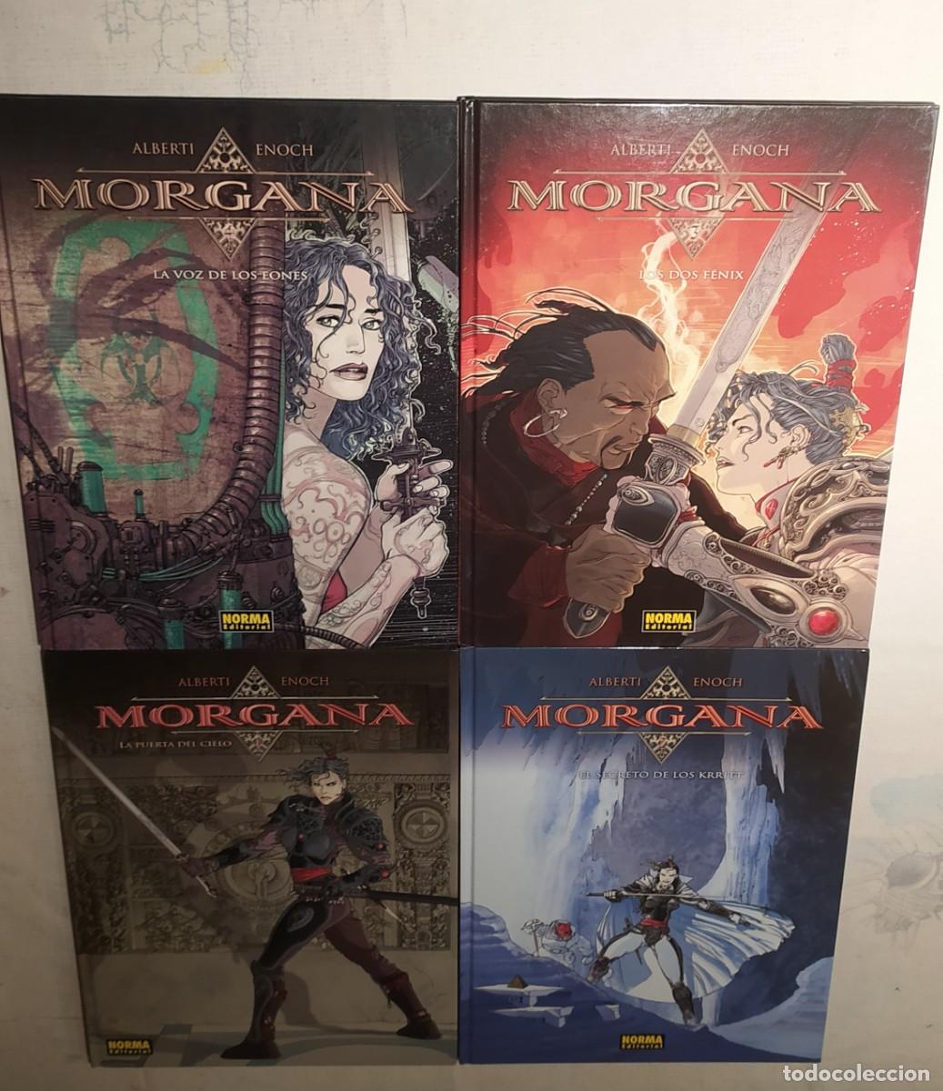 C&oacute;mics: Morgana: 4 comics. N&uacute;meros 1,2,3 y 4 de Norma editorial. Alberti-Enoch - Foto 1
