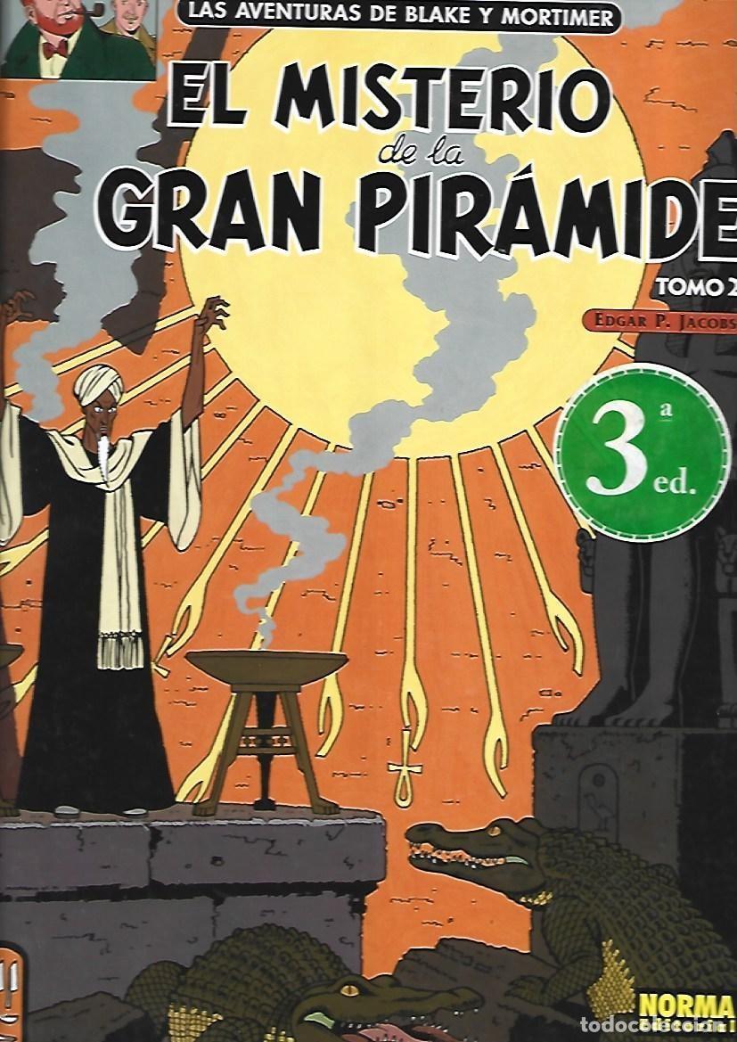 C&oacute;mics: Blake y Mortimer 2: el misterio de la gran pir&aacute;mide, 2010, Norma, impecable - Foto 1