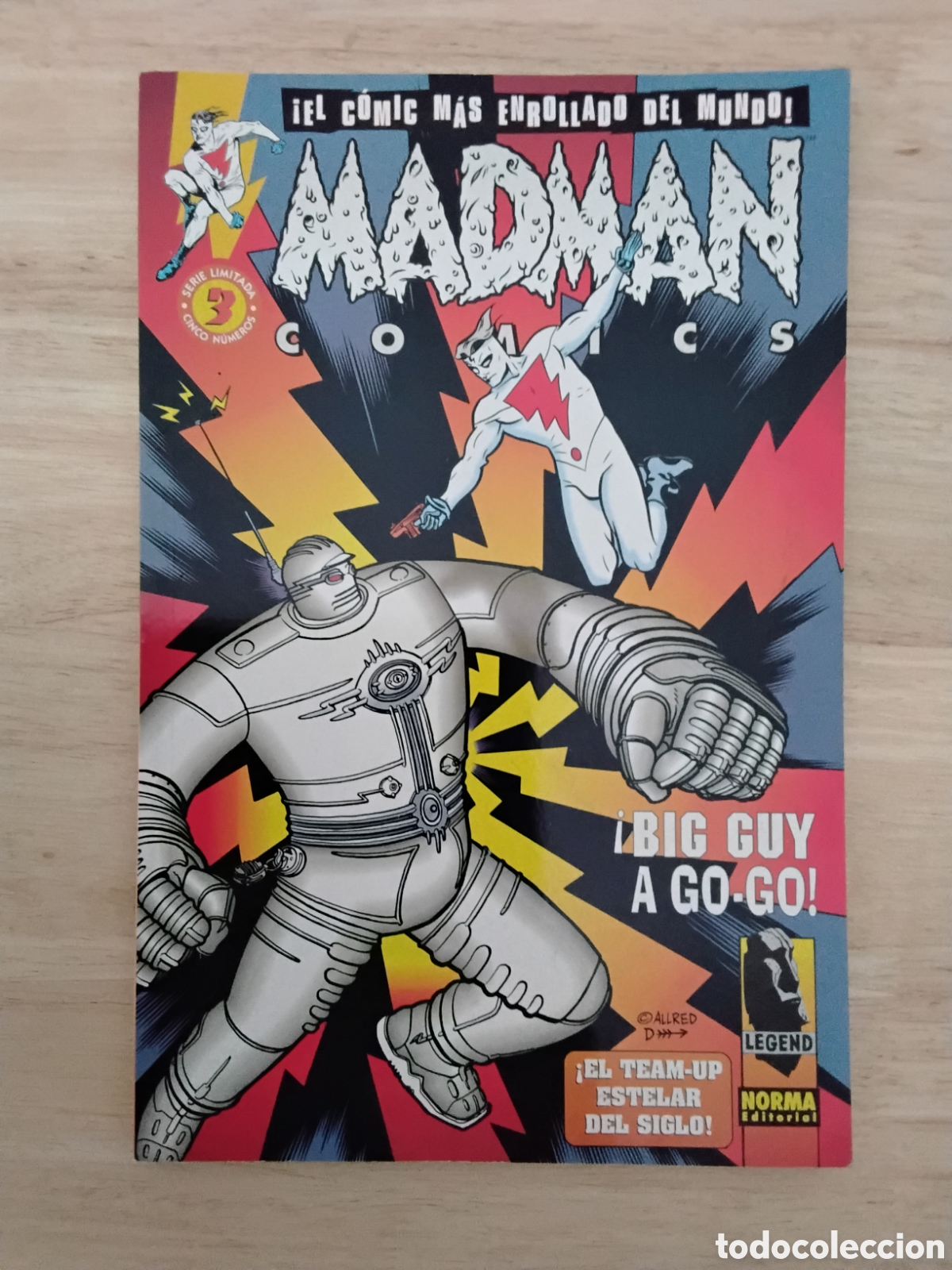 C&oacute;mics: MADMAN COMICS, N&Uacute;MERO 3, NORMA, BUEN ESTADO - Foto 2