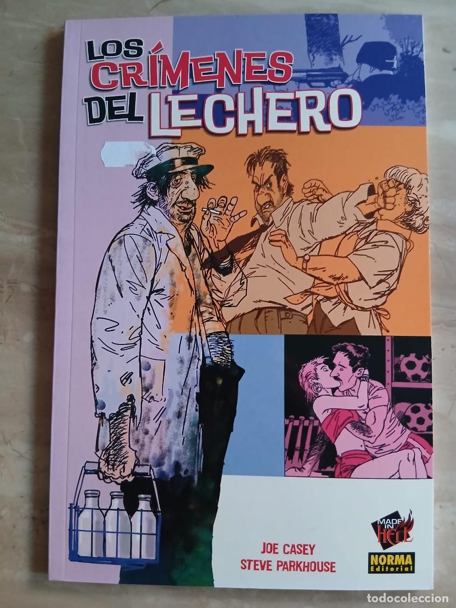 C&oacute;mics: Los crimenes del lechero norma editorial estado de kiosko - Foto 1