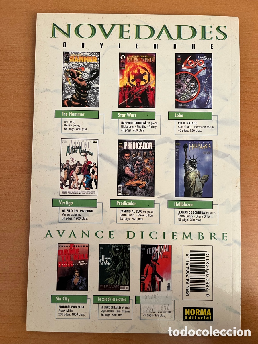 C&oacute;mics: Comic Kelley Jones&rsquo; The Hammer Completa - Foto 3