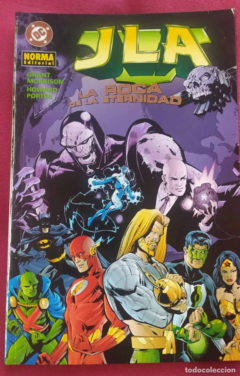 C&oacute;mics: JLA La roca de la eternidad. Norma editorial . A&ntilde;o 2004. Grant Morrison - Foto 1