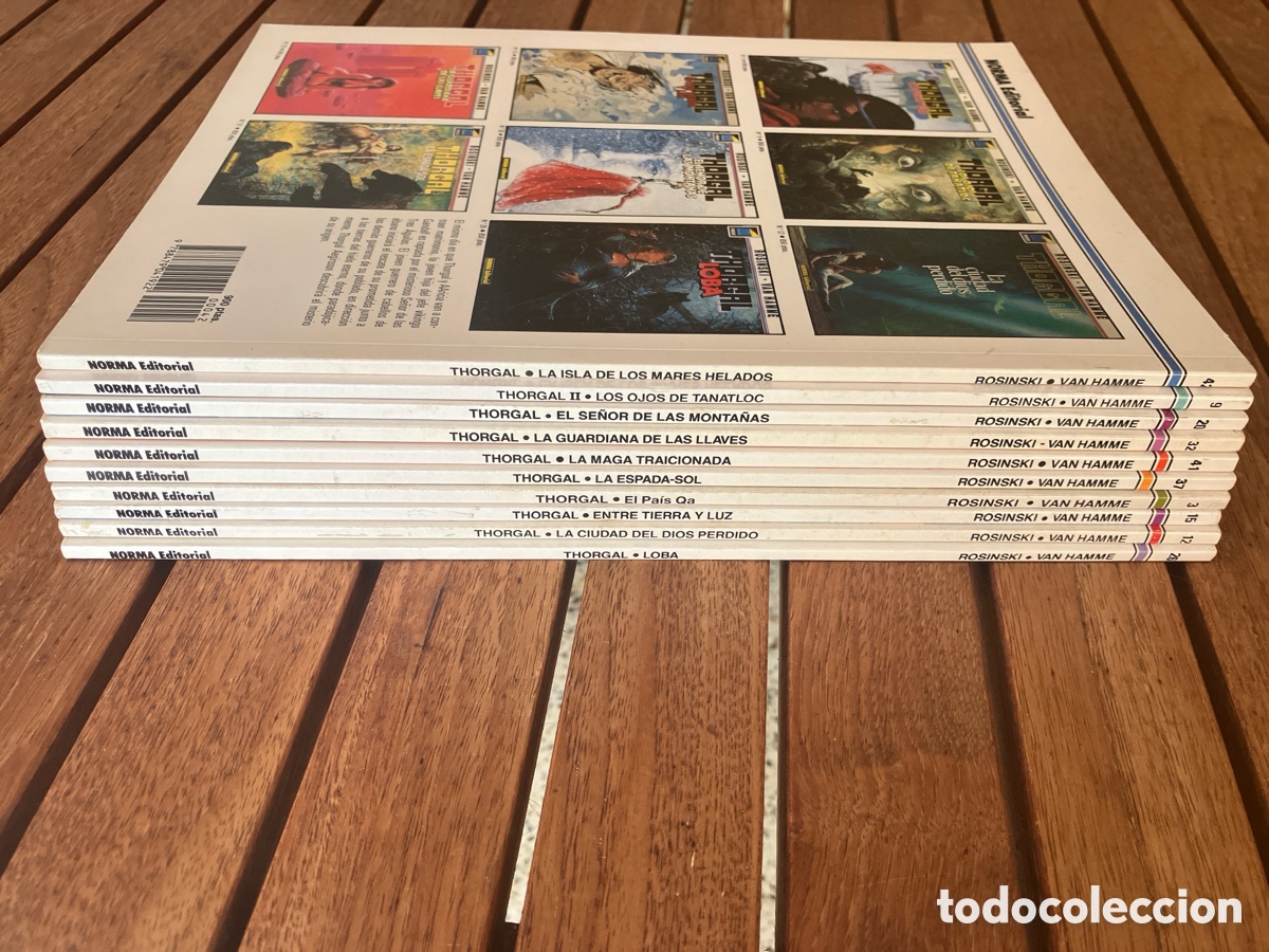 C&oacute;mics: Lote 10 tomos Thorgal, Rosinski - Norma - Excelente - Foto 3