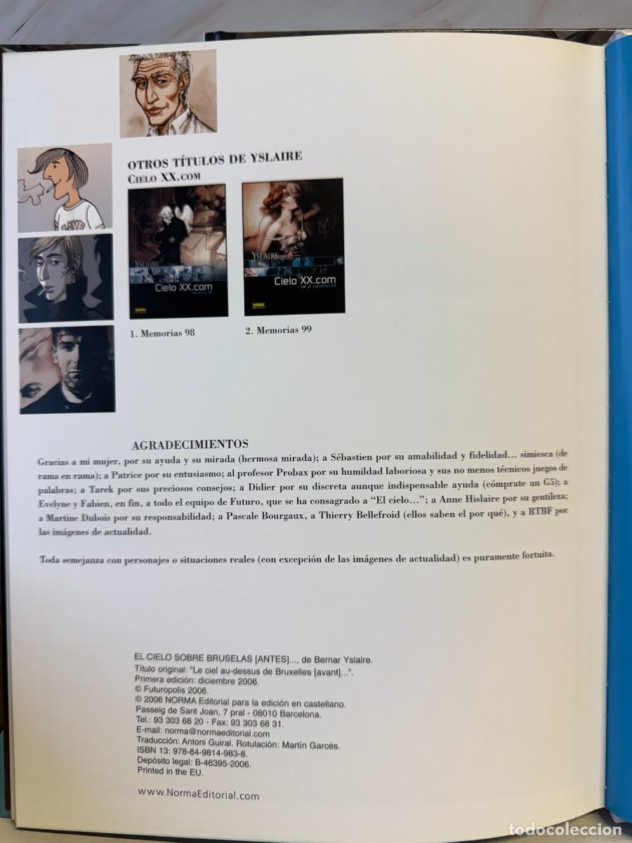 C&oacute;mics: El Cielo Sobre Bruselas (Antes) (C&oacute;mic) - Foto 3