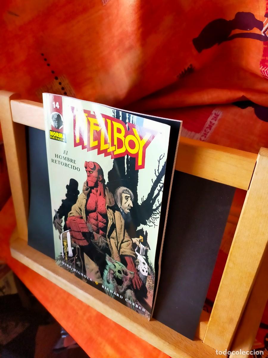 C&oacute;mics: HELLBOY 14 EL HOMBRE RETORCIDO. NORMA EDITORIAL. 2010. - Foto 2