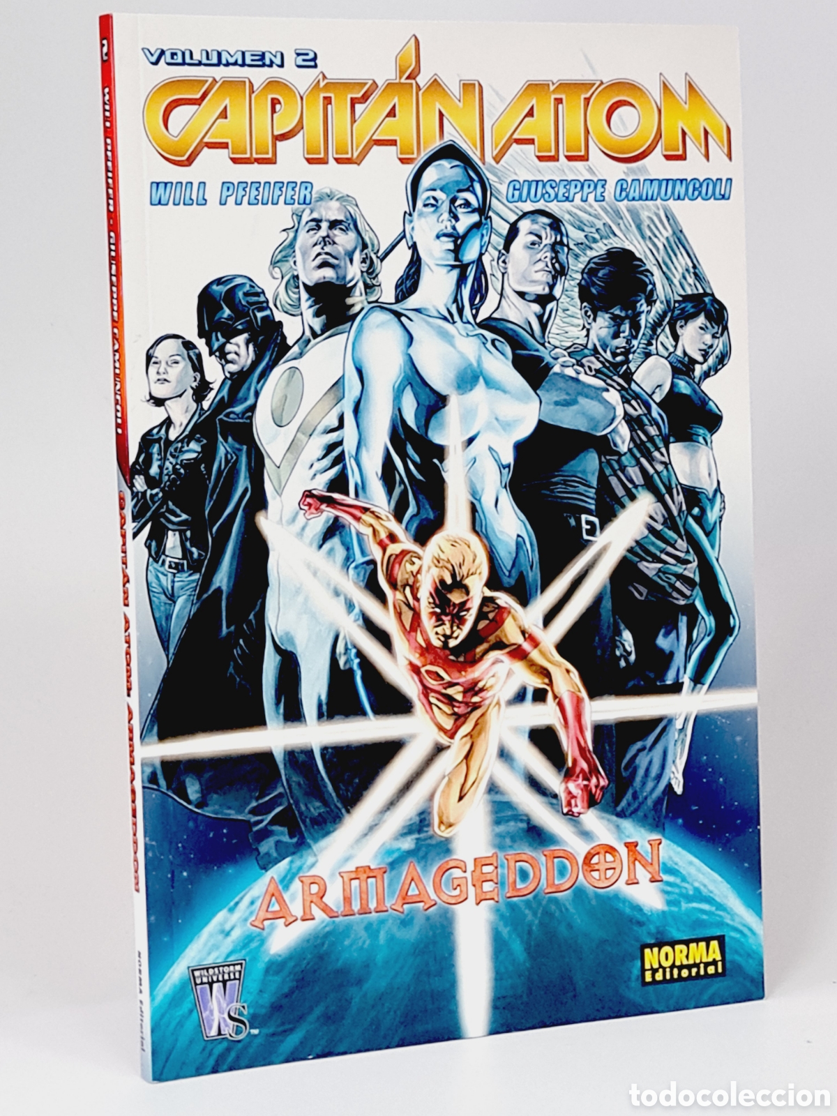 C&oacute;mics: C&Oacute;MIC DE KIOSCO CAPIT&Aacute;N ATOM VOLUMEN 2 ARMAGEDD&Oacute;N NORMA EDITORIAL WILDSTORM - Foto 1