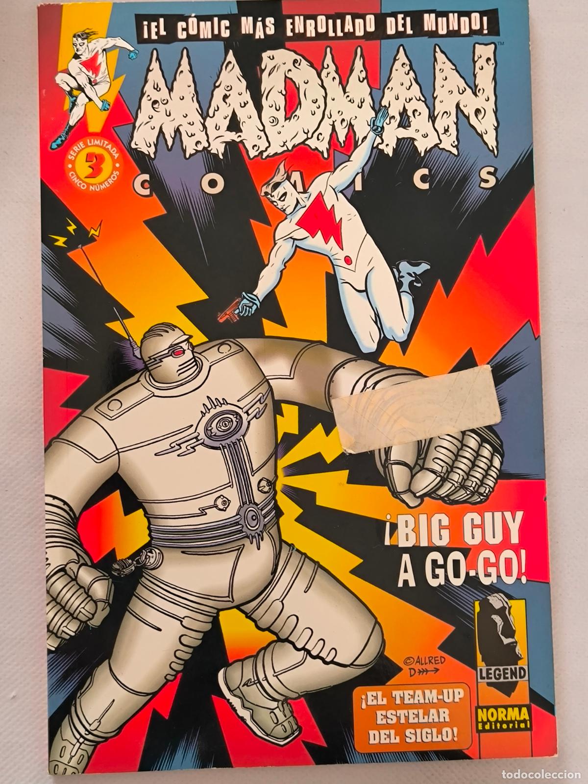 C&oacute;mics: MADMAN COMICS N&ordm; 3 (DE 5) - SERIE LIMITADA - NORMA (IF) - Foto 1