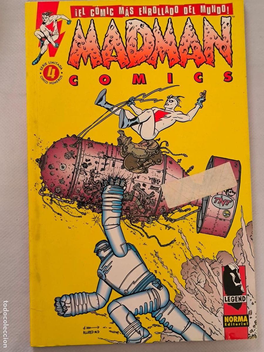 C&oacute;mics: MADMAN COMICS N&ordm; 4 (DE 5) - SERIE LIMITADA - NORMA (IF) - Foto 1