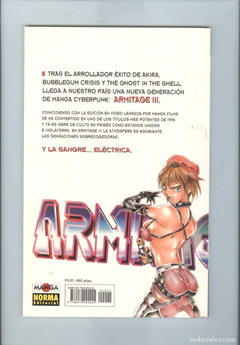 C&oacute;mics: Norma. Manga. Armitage 3 III. 2 - Foto 2