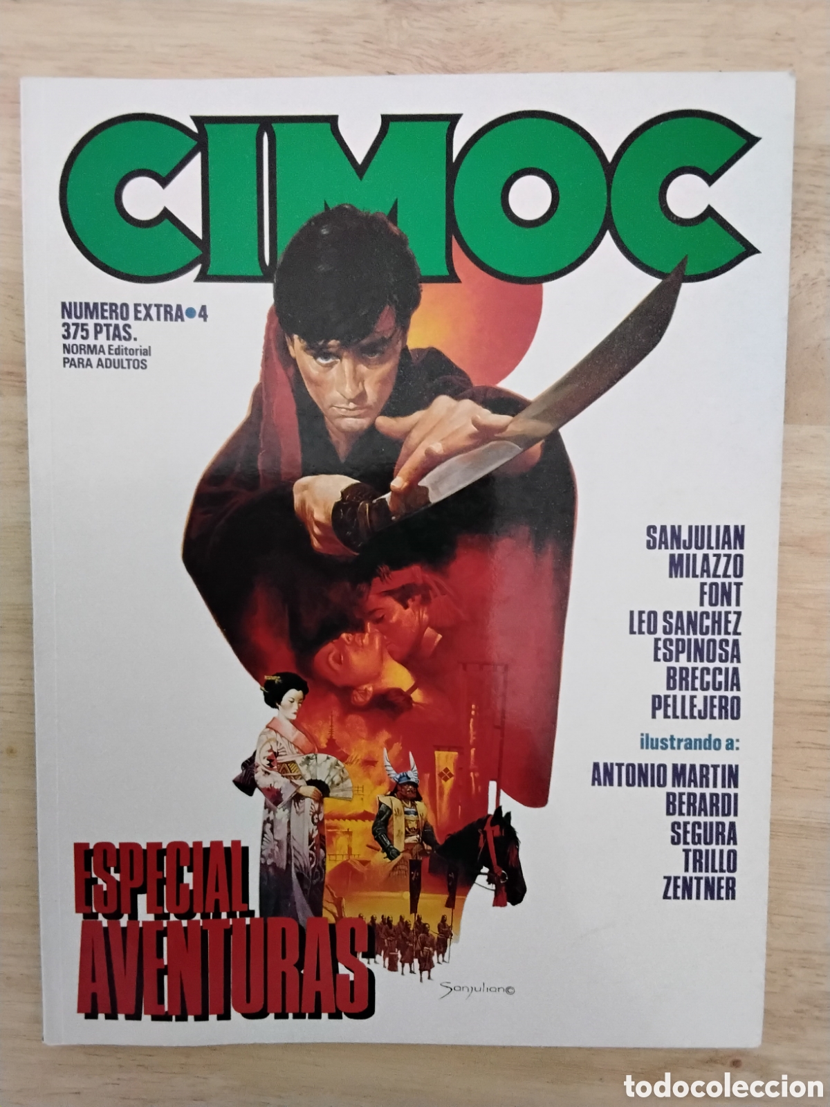 C&oacute;mics: CIMOC, N&Uacute;MERO EXTRA 4, NORMA, BUEN ESTADO - Foto 1