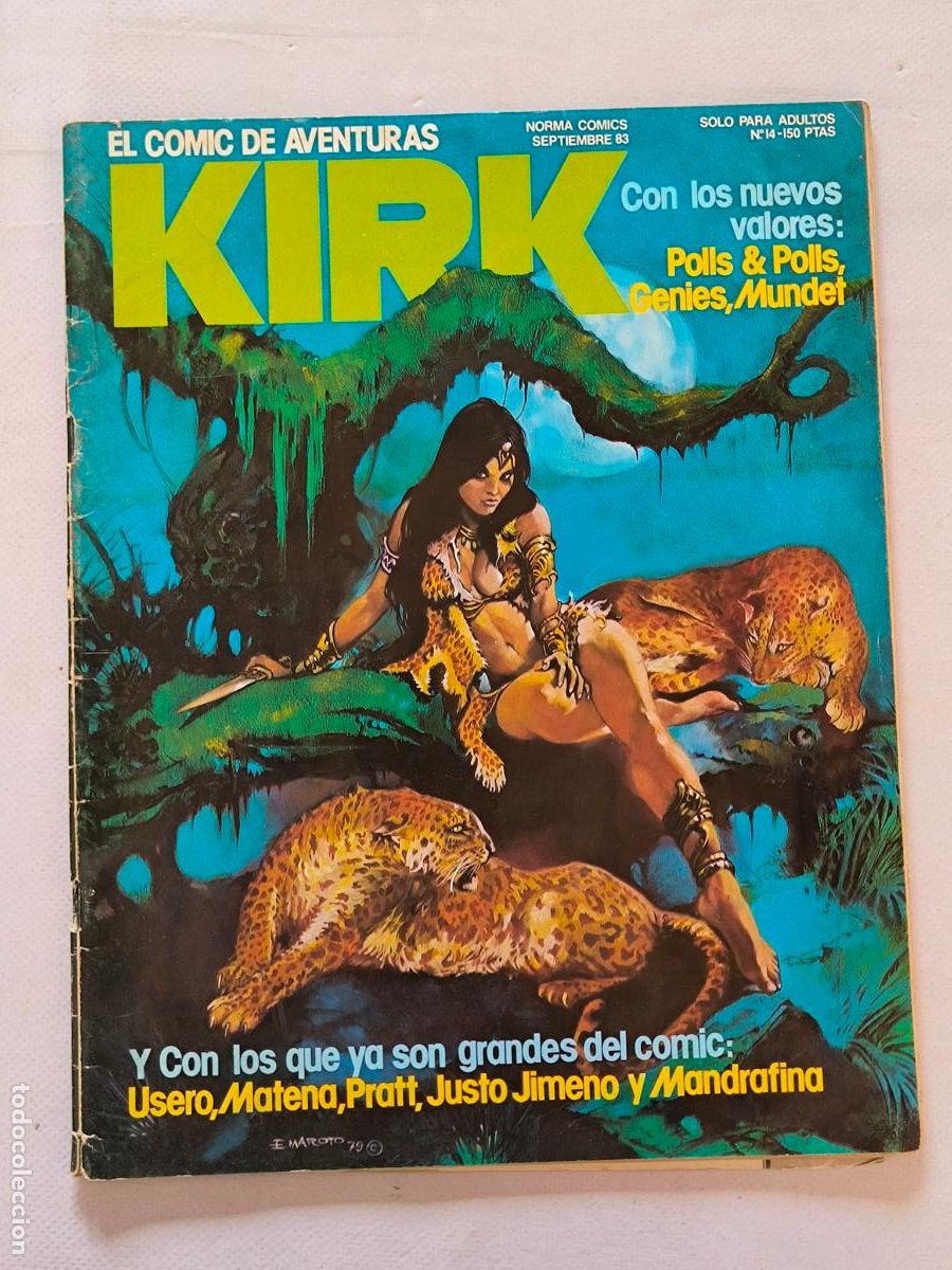 C&oacute;mics: KIRK N&ordm; 14 - EL COMIC DE AVENTURAS - NORMA EDITORIAL (U1) - Foto 1